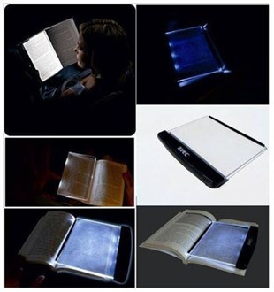 Kitap Arası Aydınlatıcı Okuma Işığı Light Panel