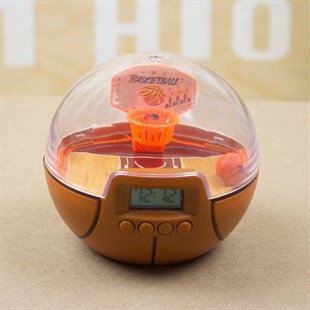 Mini Basketbol Oyunu Tasarımlı Dijital Saat