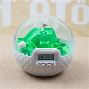 Mini Golf Oyunu Tasarımlı Dijital Saat
