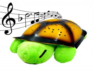 Müzikli Kaplumbağa Gece Lambası