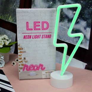Şimşek Tasarımlı Neon Led Masa Ve Gece Lambası