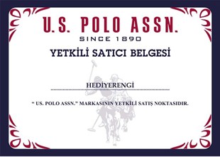 U.S. Polo Assn. İsme Özel Deri Cüzdan ve Kartlık Lacivert PLCUZ5722