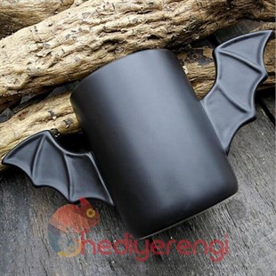 Yarasa Tasarımlı Kupa Bardak ( Bat Mug )